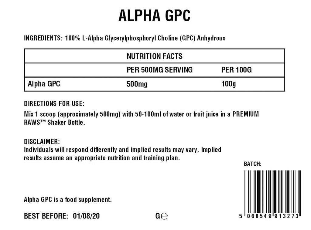 Alpha GPC Powder | 100%